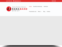 Tablet Screenshot of danaband.com